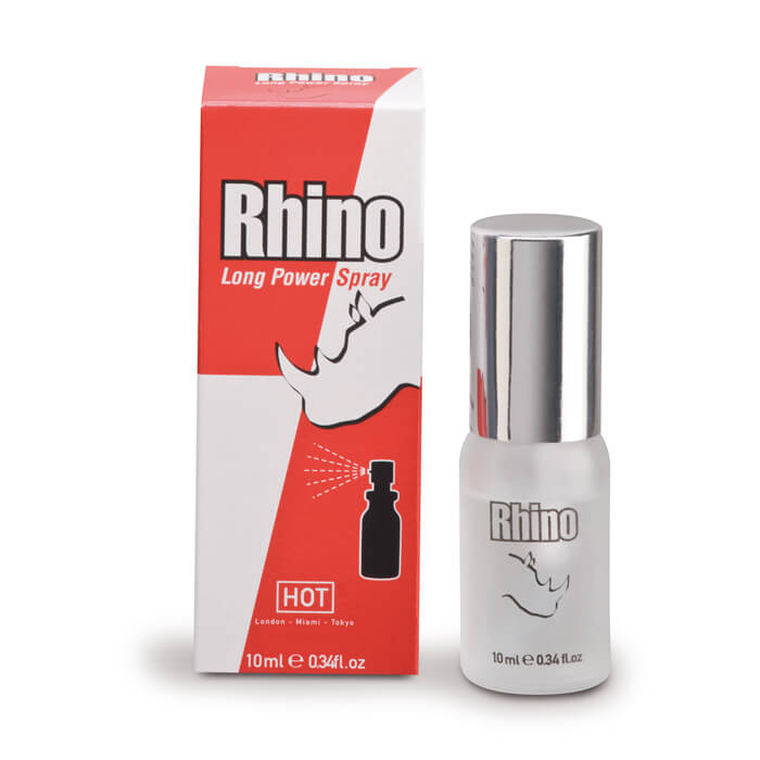Hot Rhino (10 Ml) - Spray Pentru întârzierea Ejaculării La Bărbați